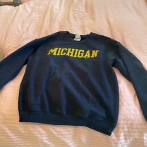 Michigan crew neck